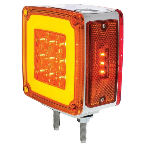 2 POST FENDER LIGHT HALO LED DRIV