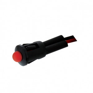 RED SNAP IN LED INDICATOR LIGHT