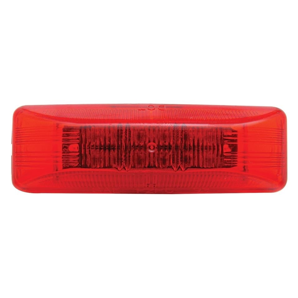12 LED RECT RED/RED