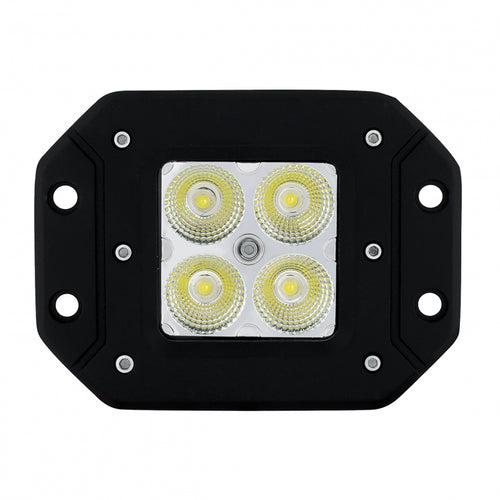 X2 FLOOD CUBE 4 LED FLUSH MT