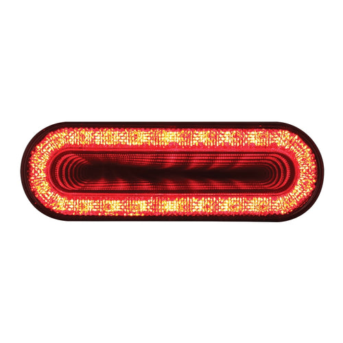 MIRAGE DOUBLE VISION OVAL  RED/CL