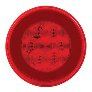 4" ROUND RED 21 LED GLO LIGHT