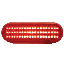 OVAL 60 LED RED/RED