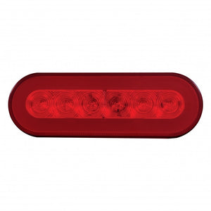 OVAL RED 22 LED GLO LIGHT