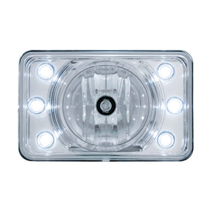 4"X6"  HIGH BEAM W/ LED'S