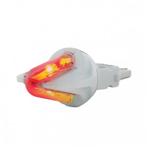 3157 2 LED 250LM RED BULB PAIR