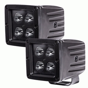 HEISE CUBE 4 LED BLACKOUT 960 LUMENS SPOT PAIR