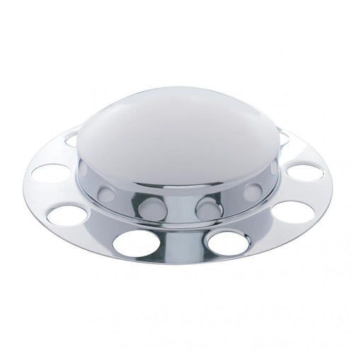 FRONT CHROME AXLE 2 PC STUD