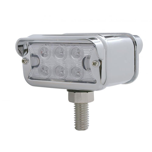 A/R 6 LED HORIZ W/  VISR CLR