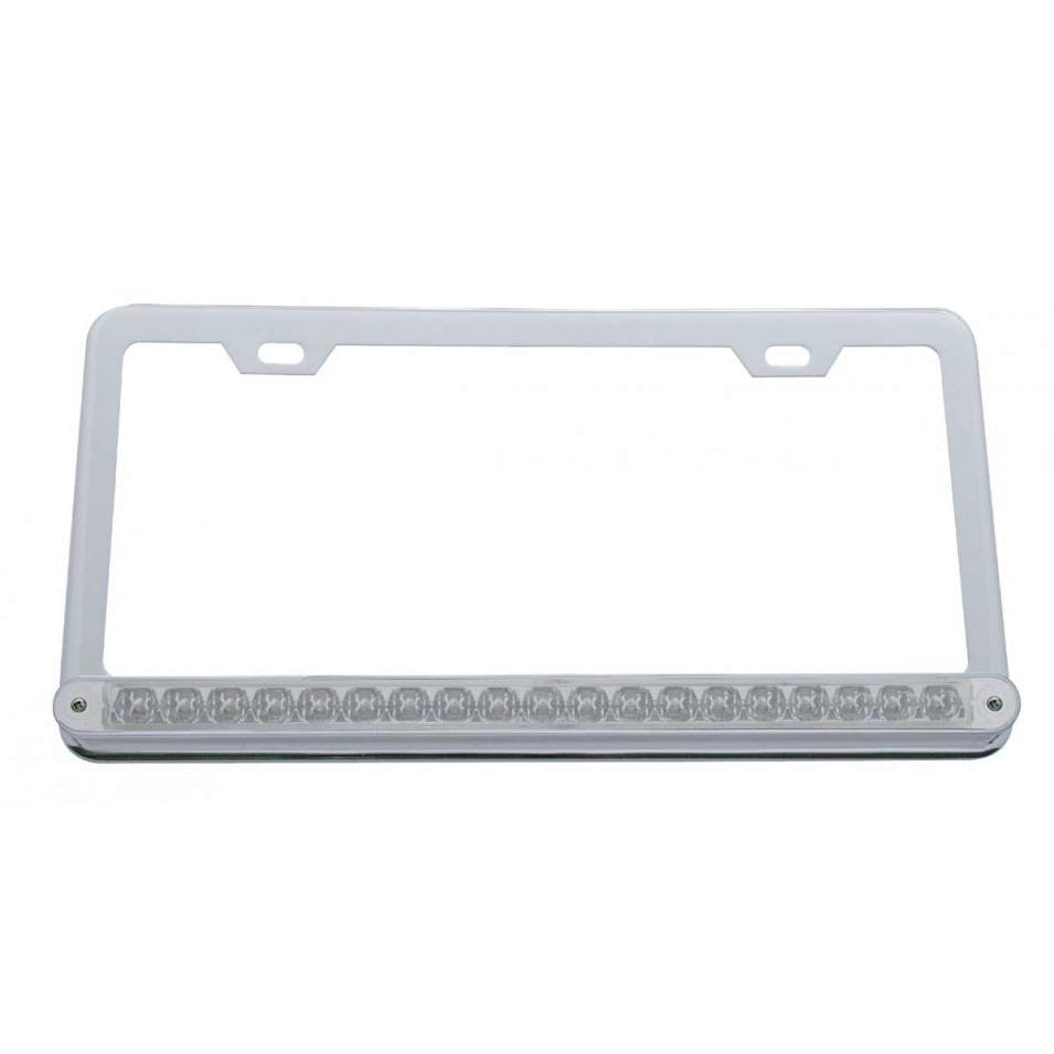 19 LED LICENSE PLATE RED/CLR