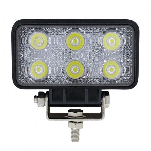 WORK LIGHT RECT 1100 LM 6 LED