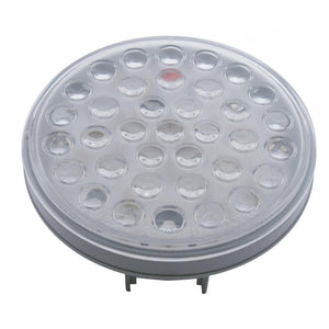 36 LED RED/CLR 4" ROUND