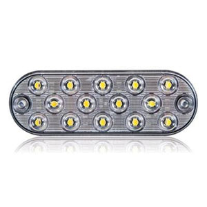 OVAL SURFACE MT 14 LED WHITE