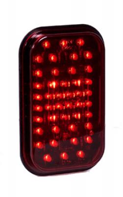 RECT 44 LED S/T/T RED