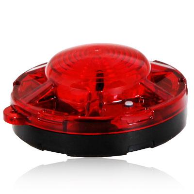 MM LED BATTERY STROBE RED RND